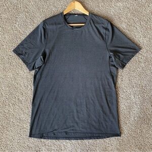 Lululemon Short Sleeve Crew Neck T Shirt Men’s L Dark Gray